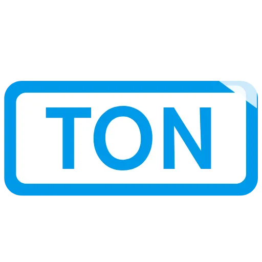 😊 Эмодзи «TON speed test» для Telegram