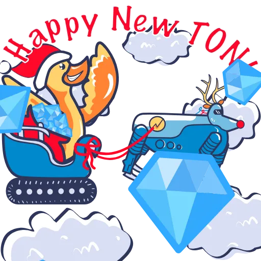 🎉 Стикер «DuckTon» для Telegram