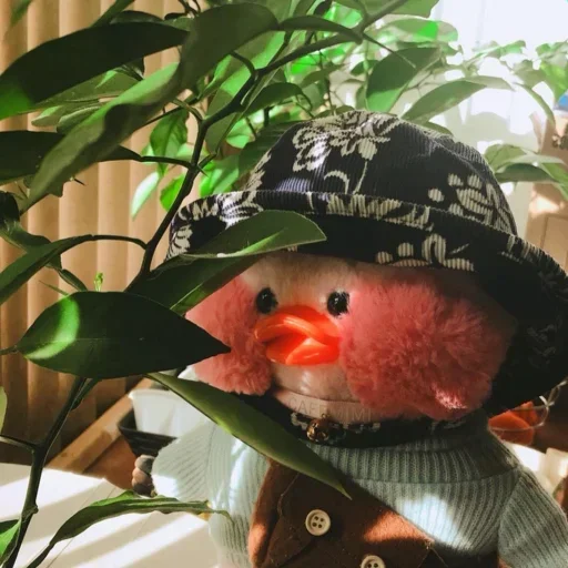 😐 Стикер «Ducky Dolly» для Telegram