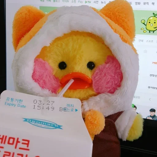😐 Стикер «Ducky Dolly» для Telegram