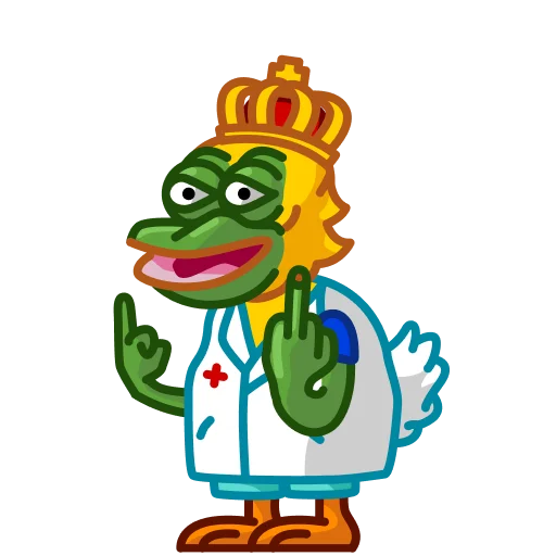 💉 Стикер «duckygram» для Telegram