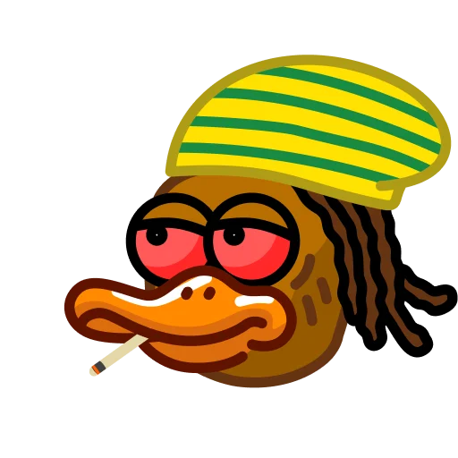 🤙 Стикер «duckygram» для Telegram