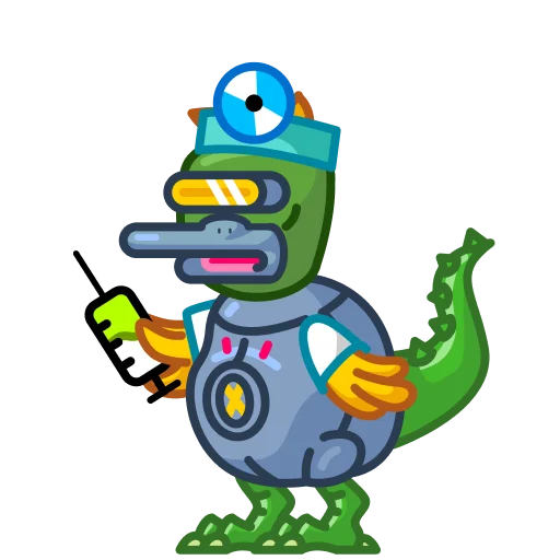 🤖 Стикер «duckygram» для Telegram