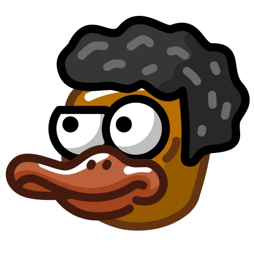 😎 Стикер «duckygram» для Telegram