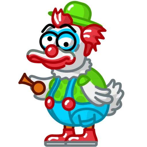 🤡 Стикер «duckygram» для Telegram