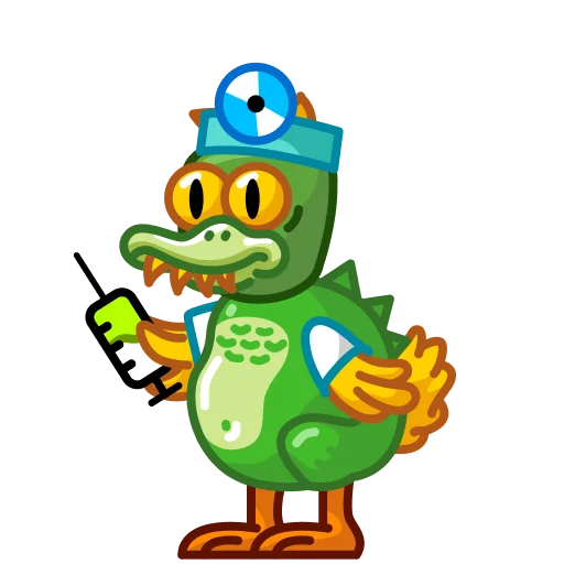 💉 Стикер «duckygram» для Telegram