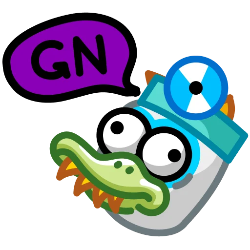 🌙 Стикер «duckygram» для Telegram