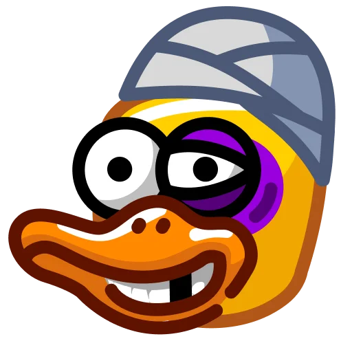 🤕 Стикер «duckygram» для Telegram