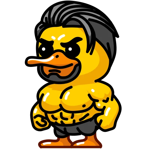 ☎️ Стикер «duckygram» для Telegram
