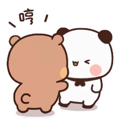 😊 Стикер «Dudu and Bubu 1» для Telegram