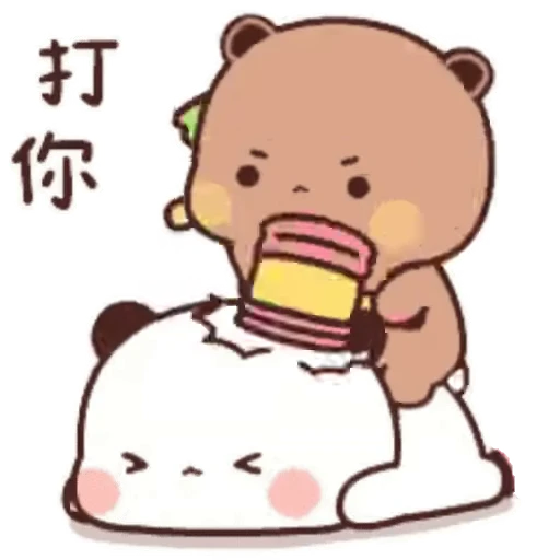 Стикерпак Dudu and Bubu 1 для Telegram — скачать