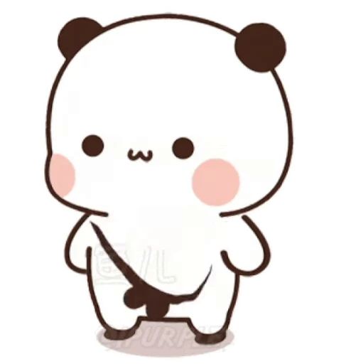 😊 Стикер «Dudu and Bubu 1» для Telegram