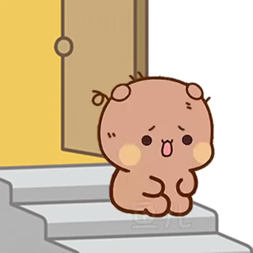 😊 Стикер «Dudu and Bubu 1» для Telegram