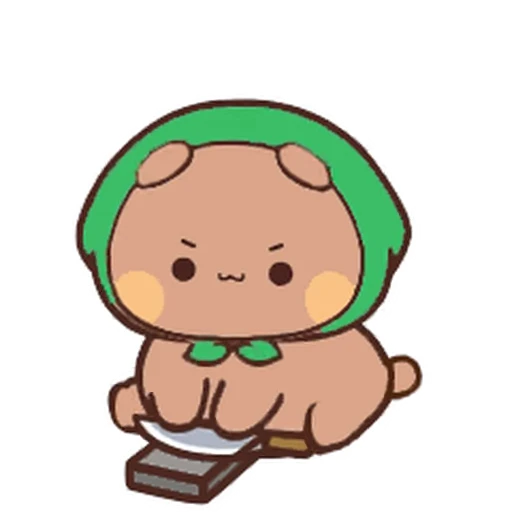 🔪 Стикер «Dudu and Bubu 1» для Telegram