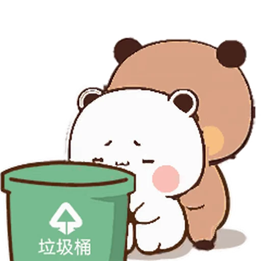 😊 Стикер «Dudu and Bubu 1» для Telegram