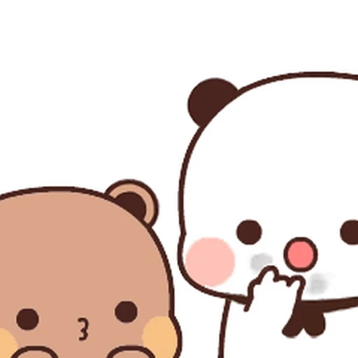 😆 Стикер «Dudu and Bubu 1» для Telegram