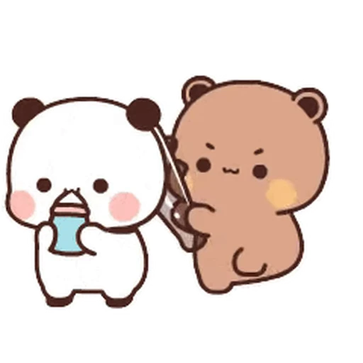 😈 Стикер «Dudu and Bubu 1» для Telegram