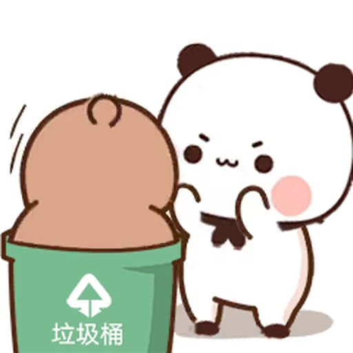 😊 Стикер «Dudu and Bubu 1» для Telegram