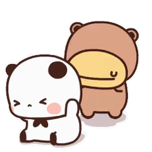 😊 Стикер «Dudu and Bubu 1» для Telegram