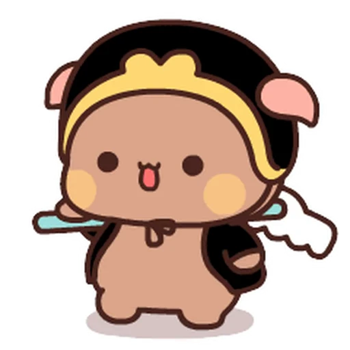 😊 Стикер «Dudu and Bubu 11» для Telegram