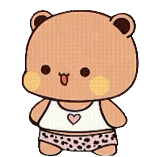 😊 Стикер «Dudu and Bubu 11» для Telegram