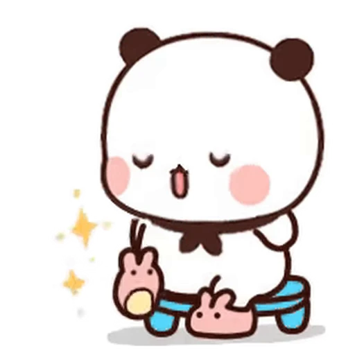 😊 Стикер «Dudu and Bubu 11» для Telegram