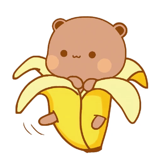 🍌 Стикер «Dudu and Bubu 11» для Telegram