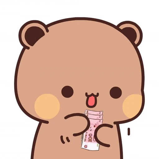 💵 Стикер «Dudu and Bubu 11» для Telegram