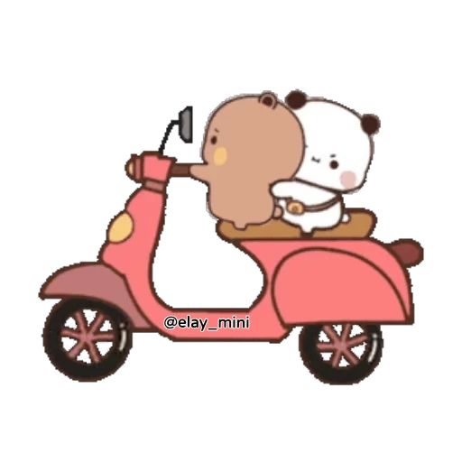 😊 Стикер «Dudu and Bubu» для Telegram