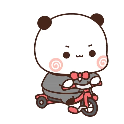 🚲 Стикер «Dudu and Bubu» для Telegram