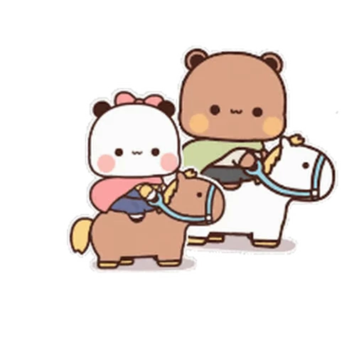 😊 Стикер «Dudu and Bubu» для Telegram