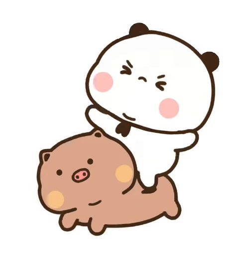 😠 Стикер «Dudu and Bubu» для Telegram