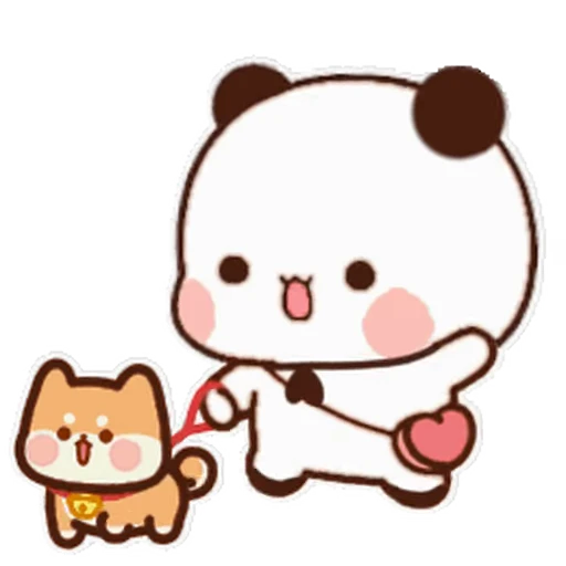 🐶 Стикер «Dudu and Bubu» для Telegram