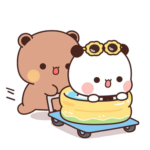 🐻 Стикер «Dudu and Bubu» для Telegram