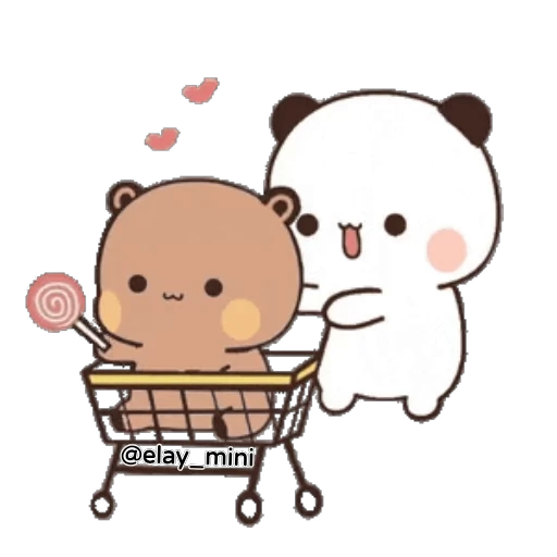🛒 Стикер «Dudu and Bubu» для Telegram