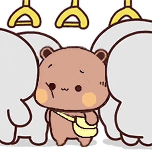 😊 Стикер «Dudu and Bubu» для Telegram