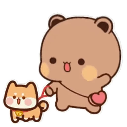 Стикерпак Dudu and Bubu для Telegram — скачать