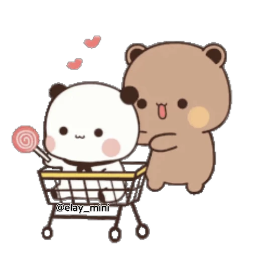 🛒 Стикер «Dudu and Bubu» для Telegram