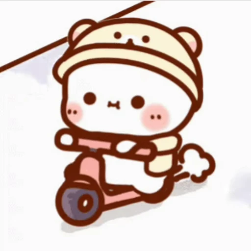 🛵 Стикер «Dudu and Bubu» для Telegram