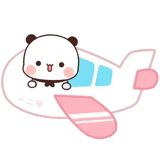 🛩 Стикер «Dudu and Bubu» для Telegram