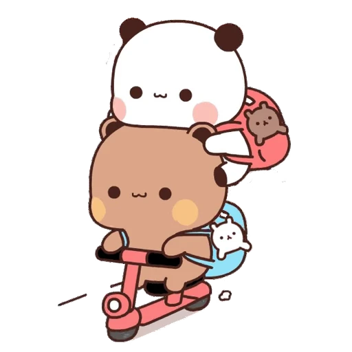 😊 Стикер «Dudu and Bubu» для Telegram