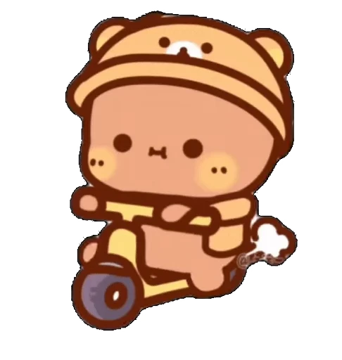 🛵 Стикер «Dudu and Bubu» для Telegram