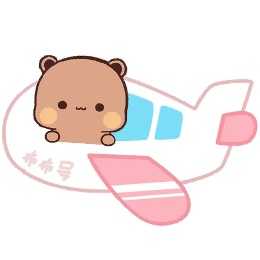 🛩 Стикер «Dudu and Bubu» для Telegram