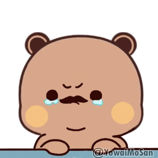 😭 Стикер «Dudu and Bubu 2» для Telegram