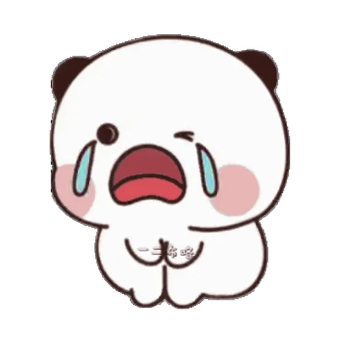 😭 Стикер «Dudu and Bubu 2» для Telegram