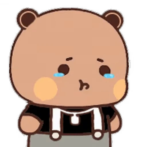 😭 Стикер «Dudu and Bubu 2» для Telegram