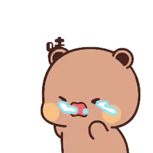 😭 Стикер «Dudu and Bubu 2» для Telegram