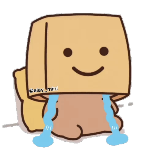 😭 Стикер «Dudu and Bubu 2» для Telegram