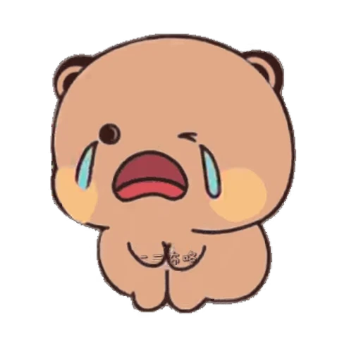 😭 Стикер «Dudu and Bubu 2» для Telegram