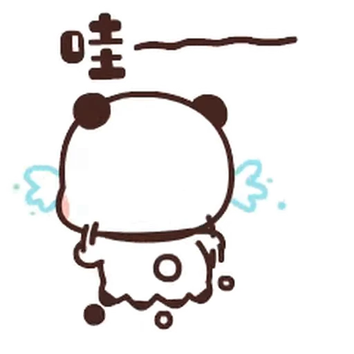 😭 Стикер «Dudu and Bubu 2» для Telegram